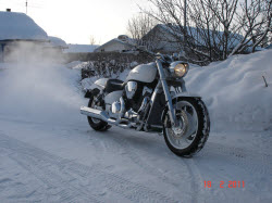 Ulf VTX1800 vintervarmkörning